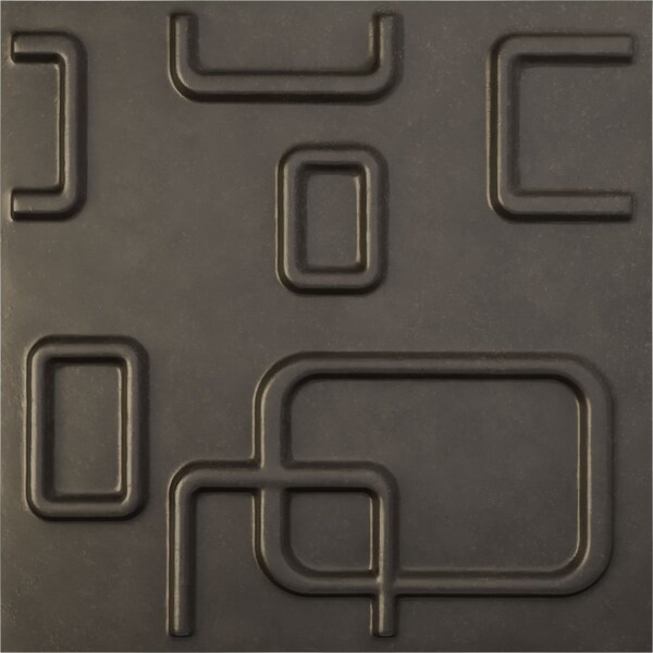 Ekena Millwork 11 7/8in. W x 11 7/8in. H Oslo EnduraWall Decorative 3D Wall Panel Covers 0.98 Sq. Ft. WP12X12OSDST - main